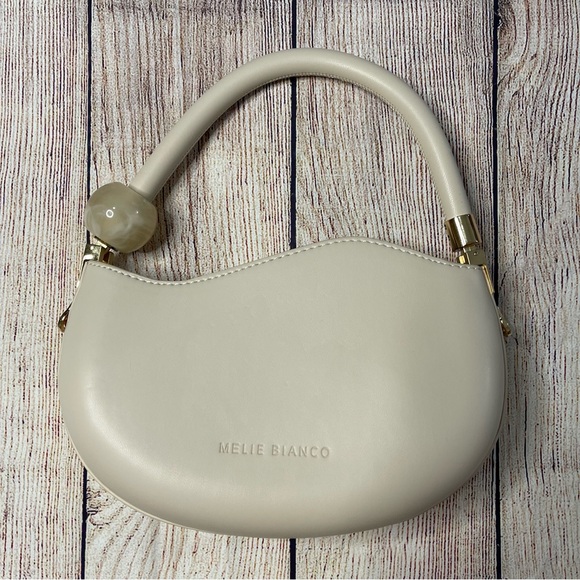 Melie Bianco Cream Handbag - Picture 2 of 10